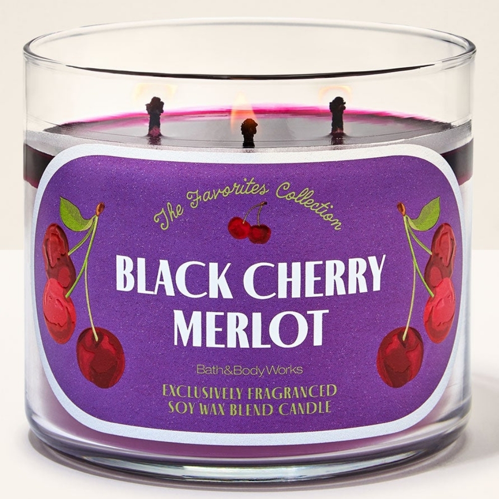 Black Cherry Merlot Candle (NEW)